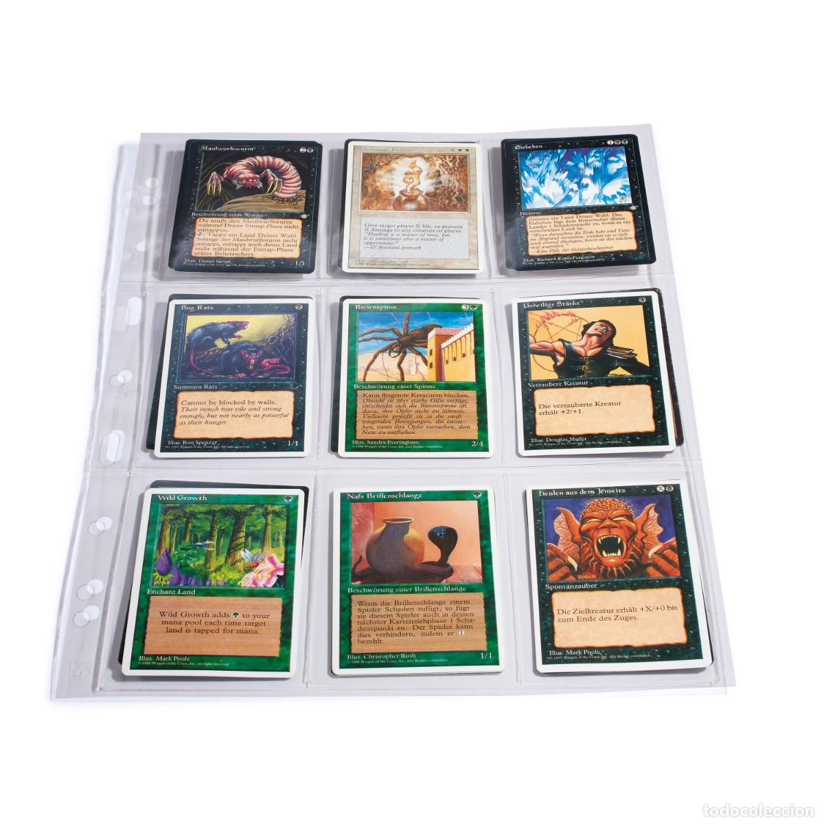 Trading cards: Hola Grande Transparente para 9 TCG