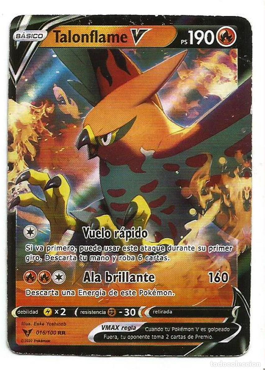 Trading cards: TALONFLAME - POK&Eacute;MON - ESPA&Ntilde;OL - O16 - Foto 1