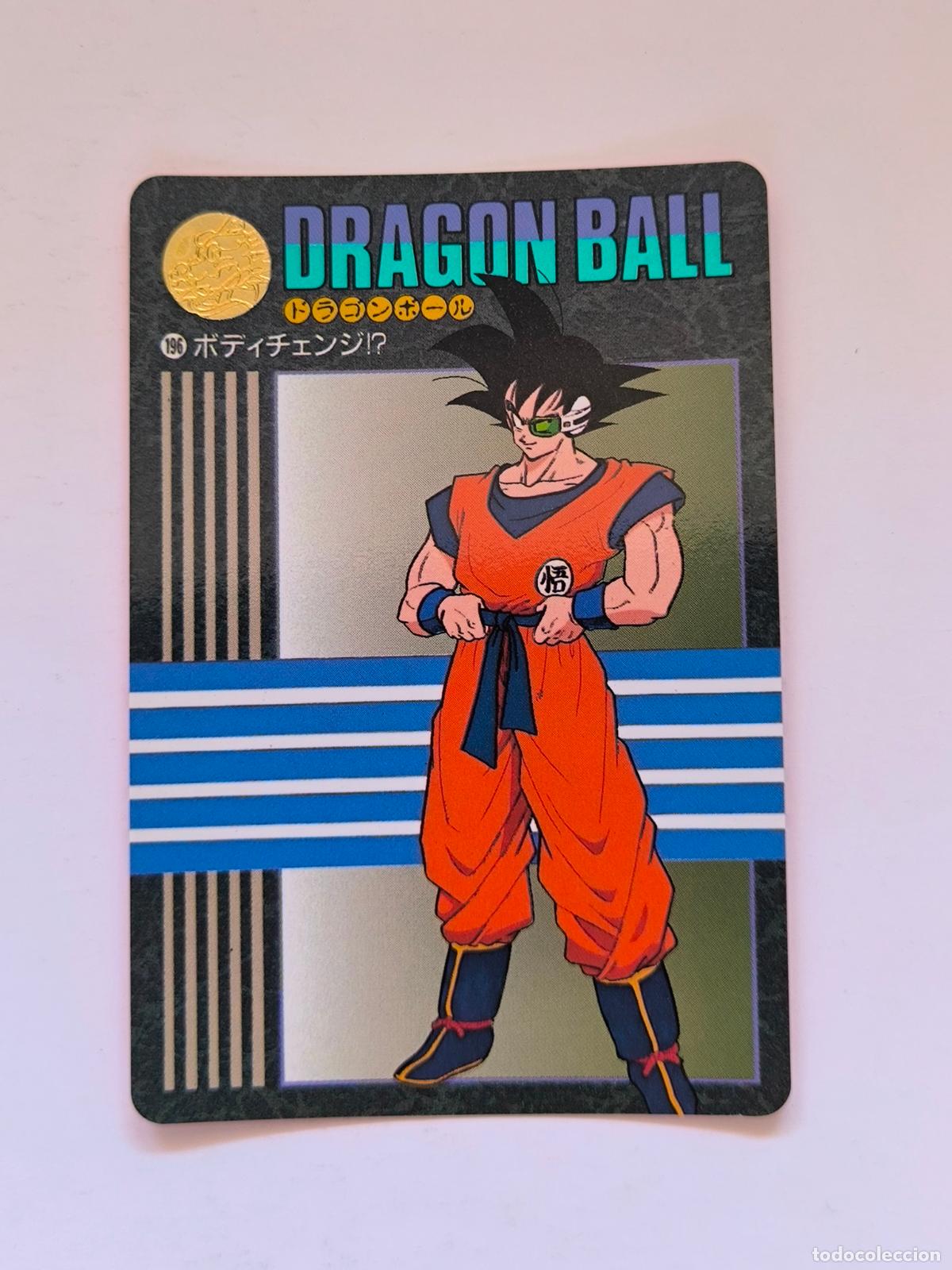 Trading cards: DRAGON BALL VISUAL ADVENTURE - N&ordm; 196 - CARD / BANDAI / 1992 / JAPON (V7B1w)