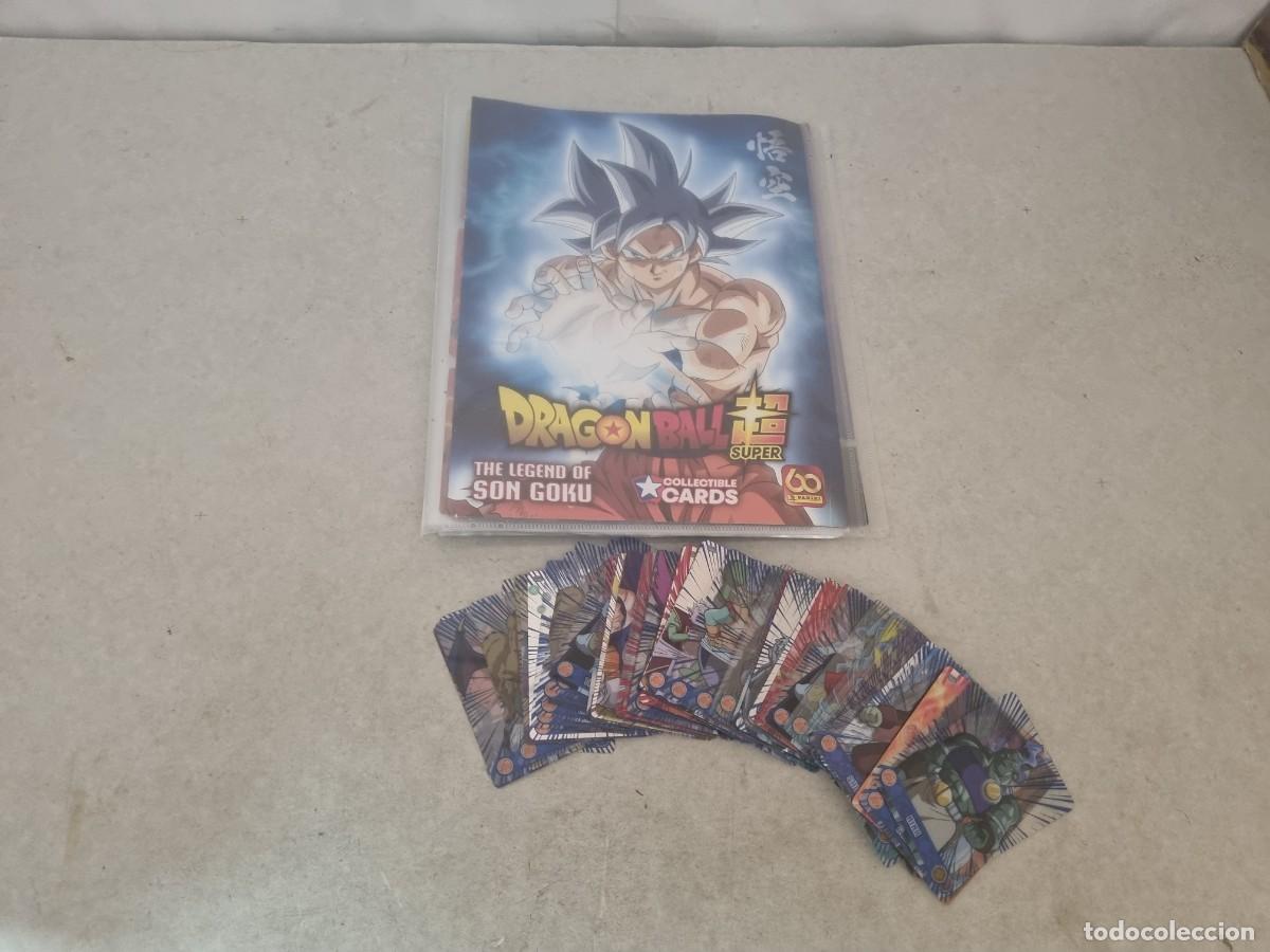 Trading Cards: Album Drag&oacute;n Ball S&uacute;per Collectible cards The legend of son goku