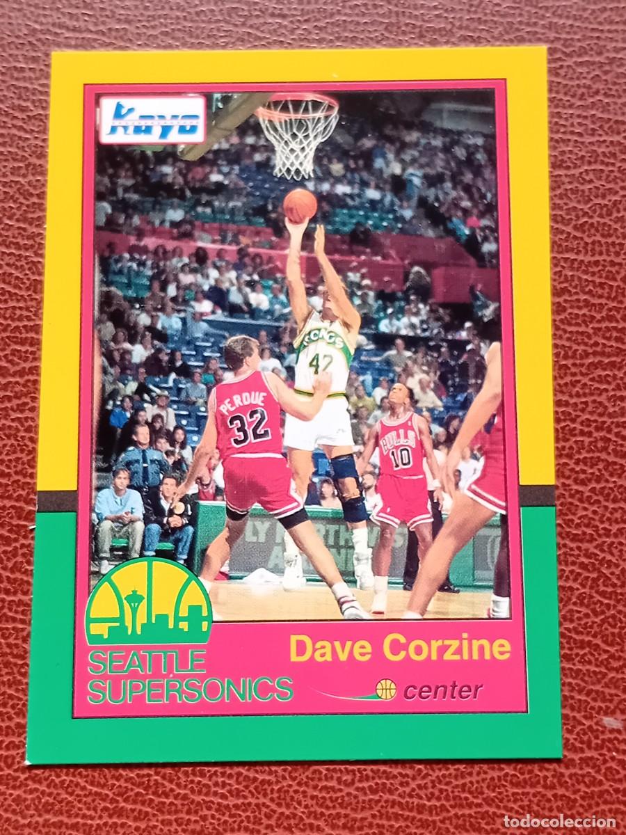 Trading cards: Card 6 Dave Corzine Kayo Cards Seattle Supersonics 1990-1991