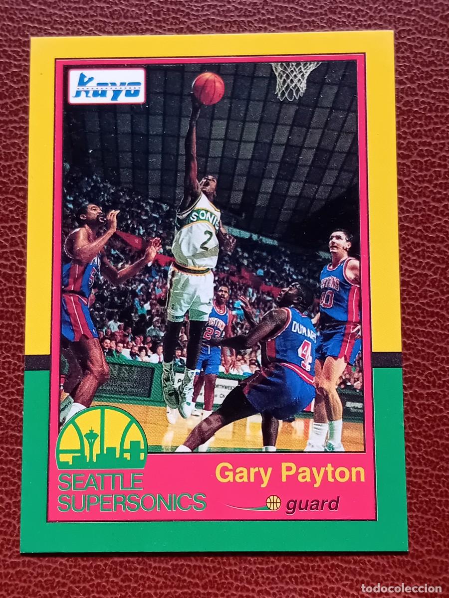 Trading cards: Rookie Card 12 Gary Payton Kayo Cards Seattle Supersonics 1990-1991