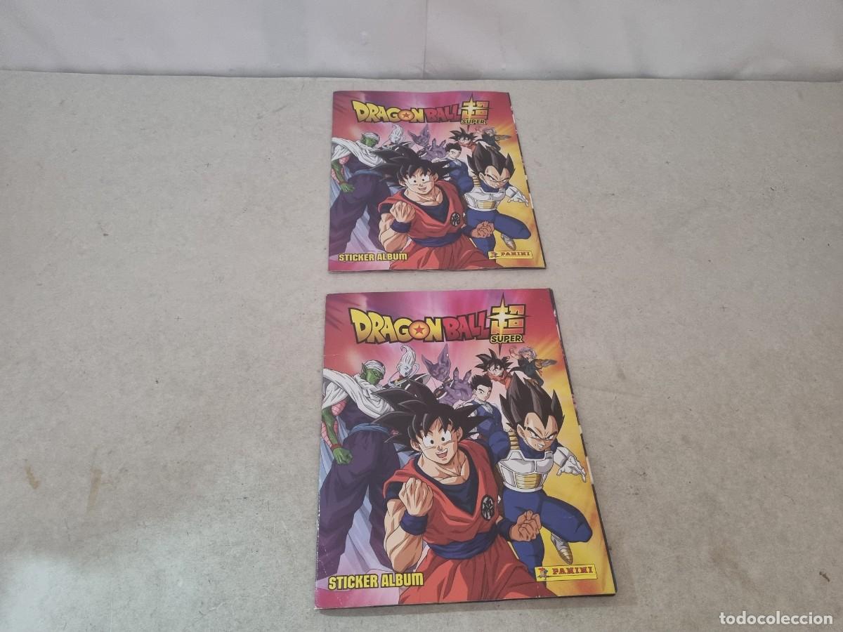 Trading Cards: Lote de 2 &Aacute;lbum Drag&oacute;n Ball S&uacute;per panini sticker contiene p&oacute;ster