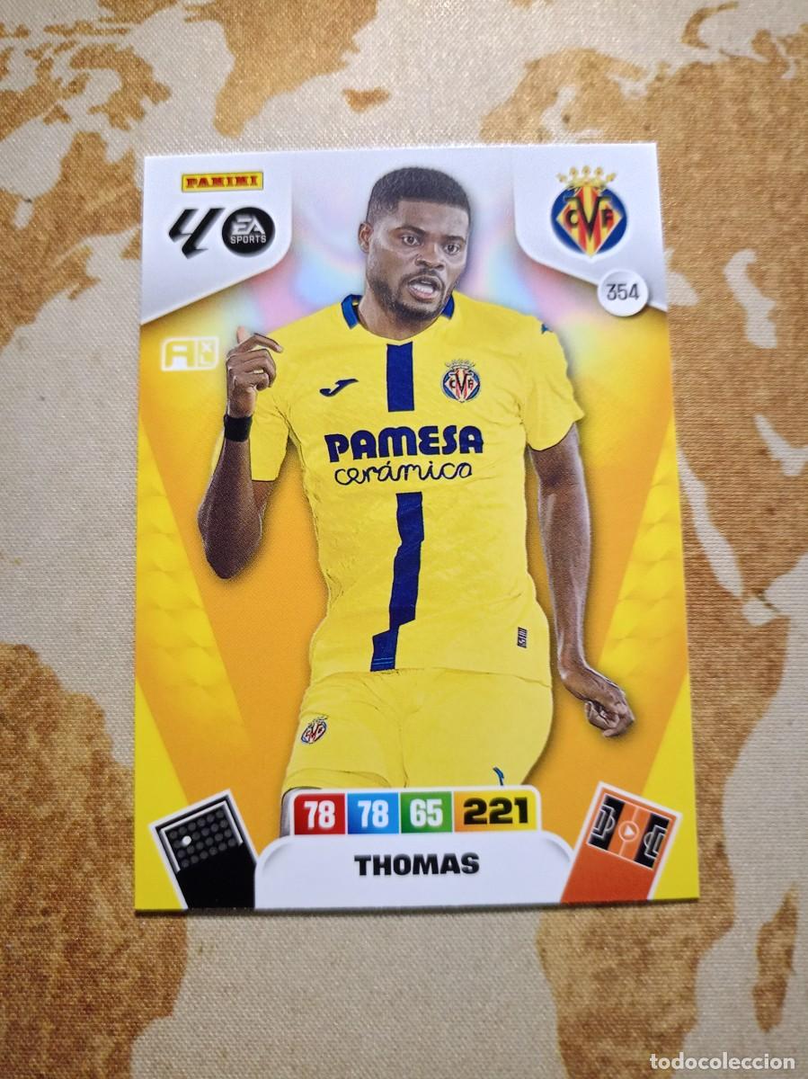 Trading cards: Villarreal 354 THOMAS Adrenalyn 2025-26