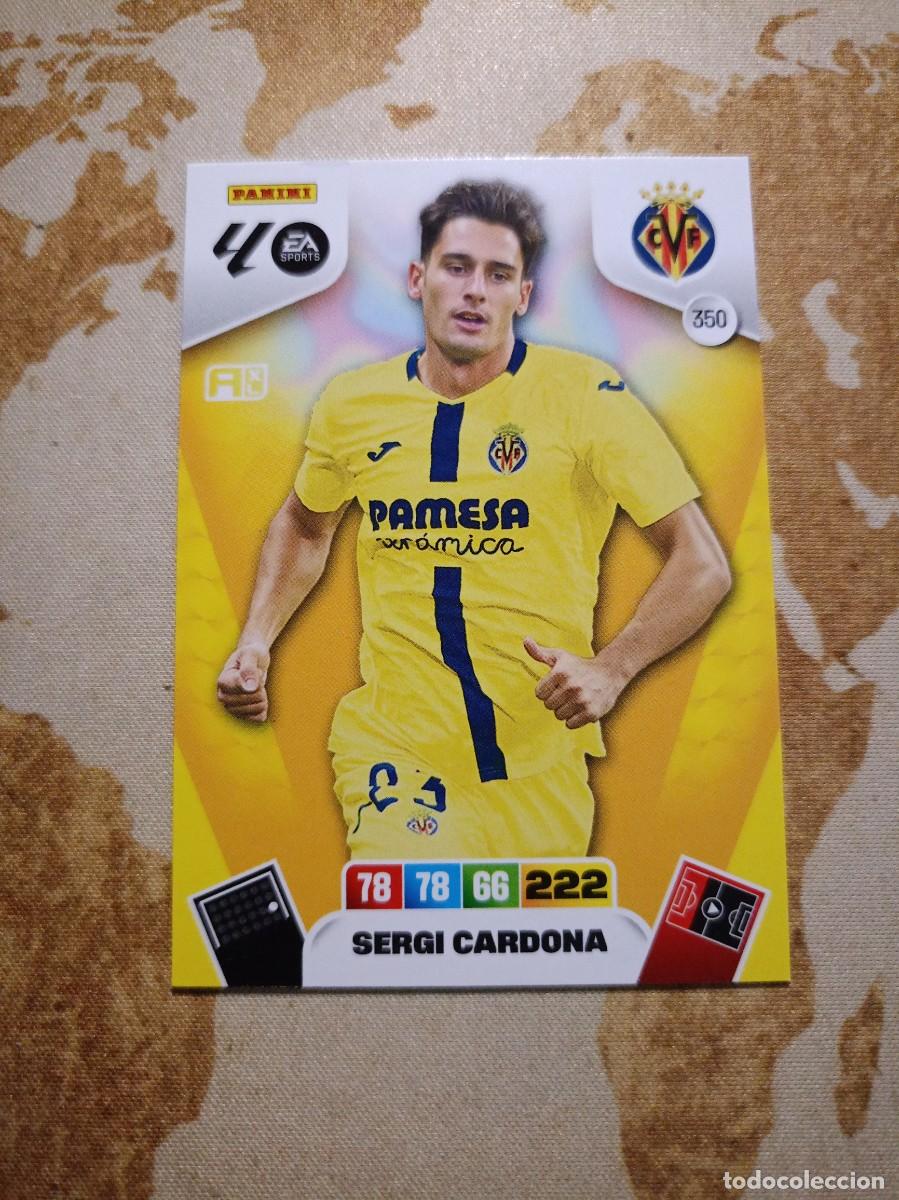 Trading cards: Villarreal 350 SERGI CARDONA Adrenalyn 2025-26
