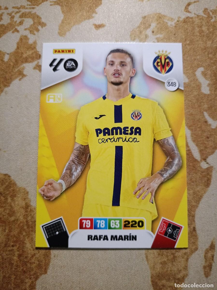 Trading cards: Villarreal 348 RAFA MAR&Iacute;N Adrenalyn 2025-26