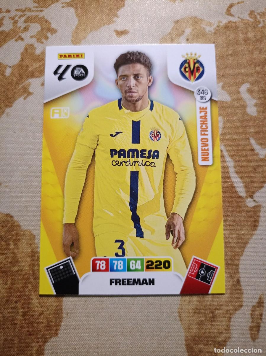 Trading cards: Villarreal 346 bis FREEMAN Adrenalyn 2025-26