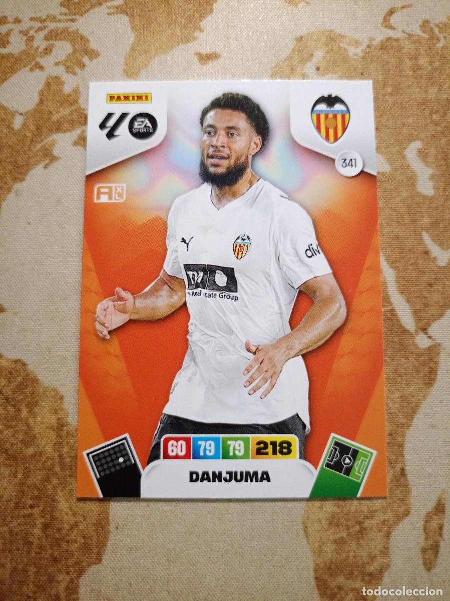 Trading cards: Valencia 341 DANJUMA Adrenalyn 2025-26