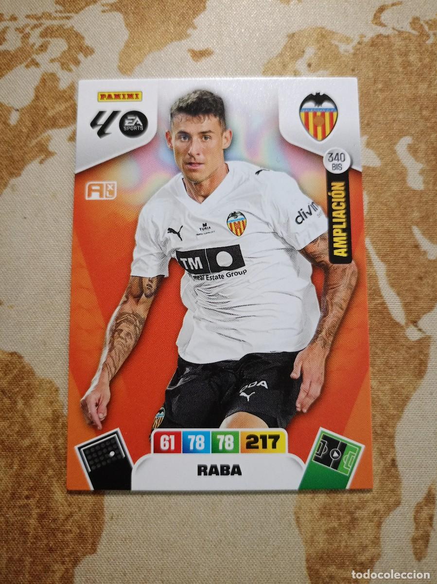Trading cards: Valencia 340 bis RABA Adrenalyn 2025-26