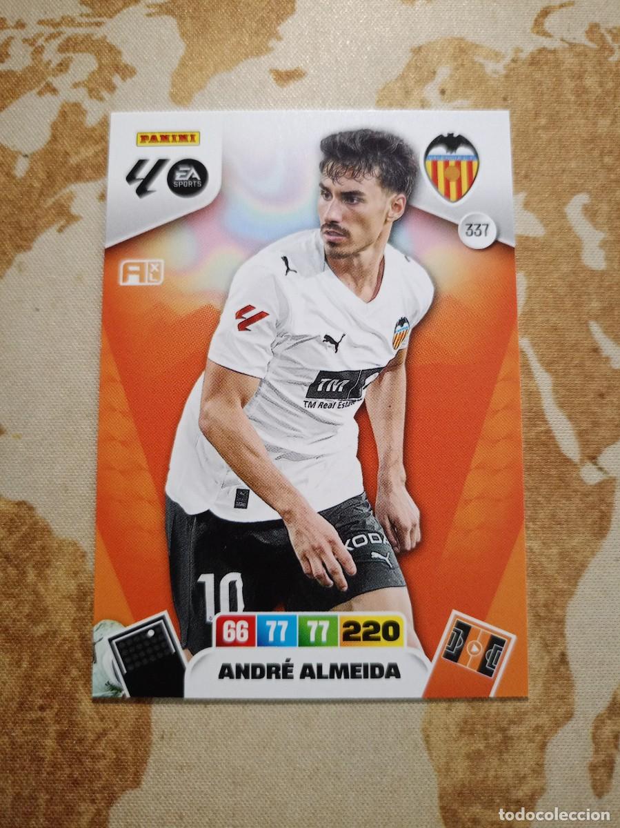 Trading cards: Valencia 337 ANDR&Eacute; ALMEIDA Adrenalyn 2025-26