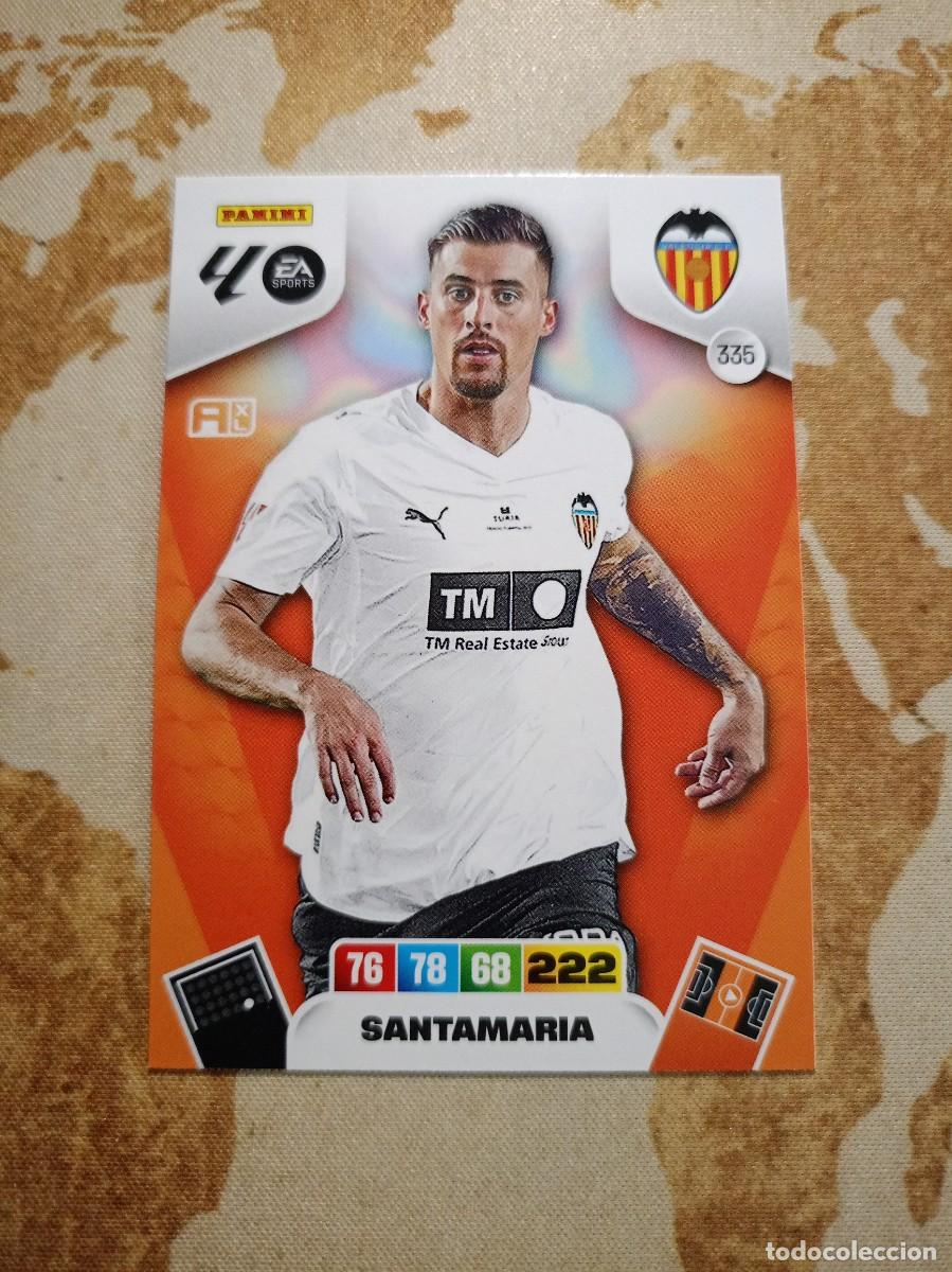 Trading cards: Valencia 335 SANTAMAR&Iacute;A Adrenalyn 2025-26