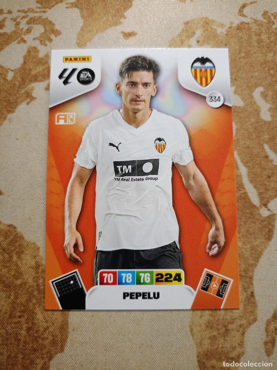 Trading cards: Valencia 334 PEPELU Adrenalyn 2025-26
