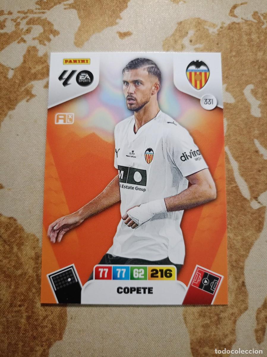 Trading cards: Valencia 331 COPETE Adrenalyn 2025-26