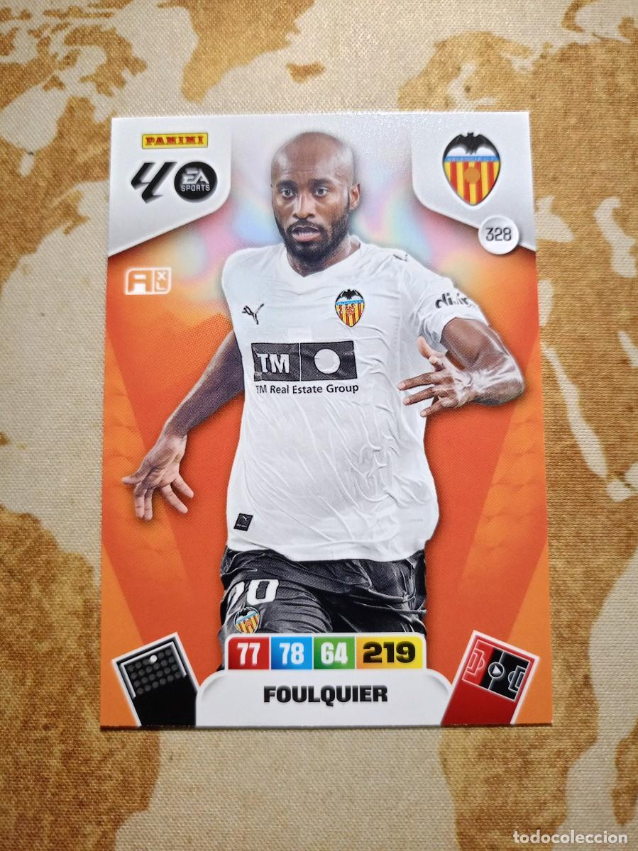 Trading cards: Valencia 328 FOULQUIER Adrenalyn 2025-26