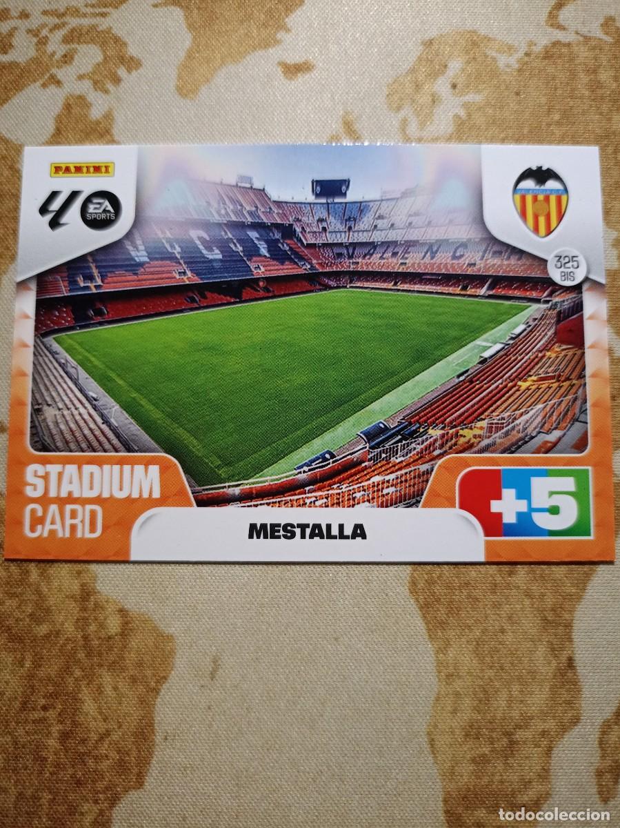 Trading cards: Valencia 325 bis ESTADIO MESTALLA Adrenalyn 2025-26