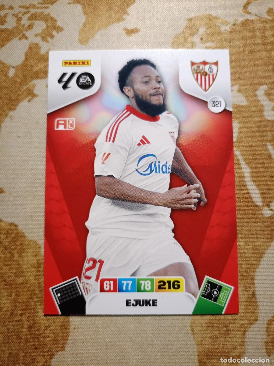 Trading cards: Sevilla 321 EJUKE Adrenalyn 2025-26