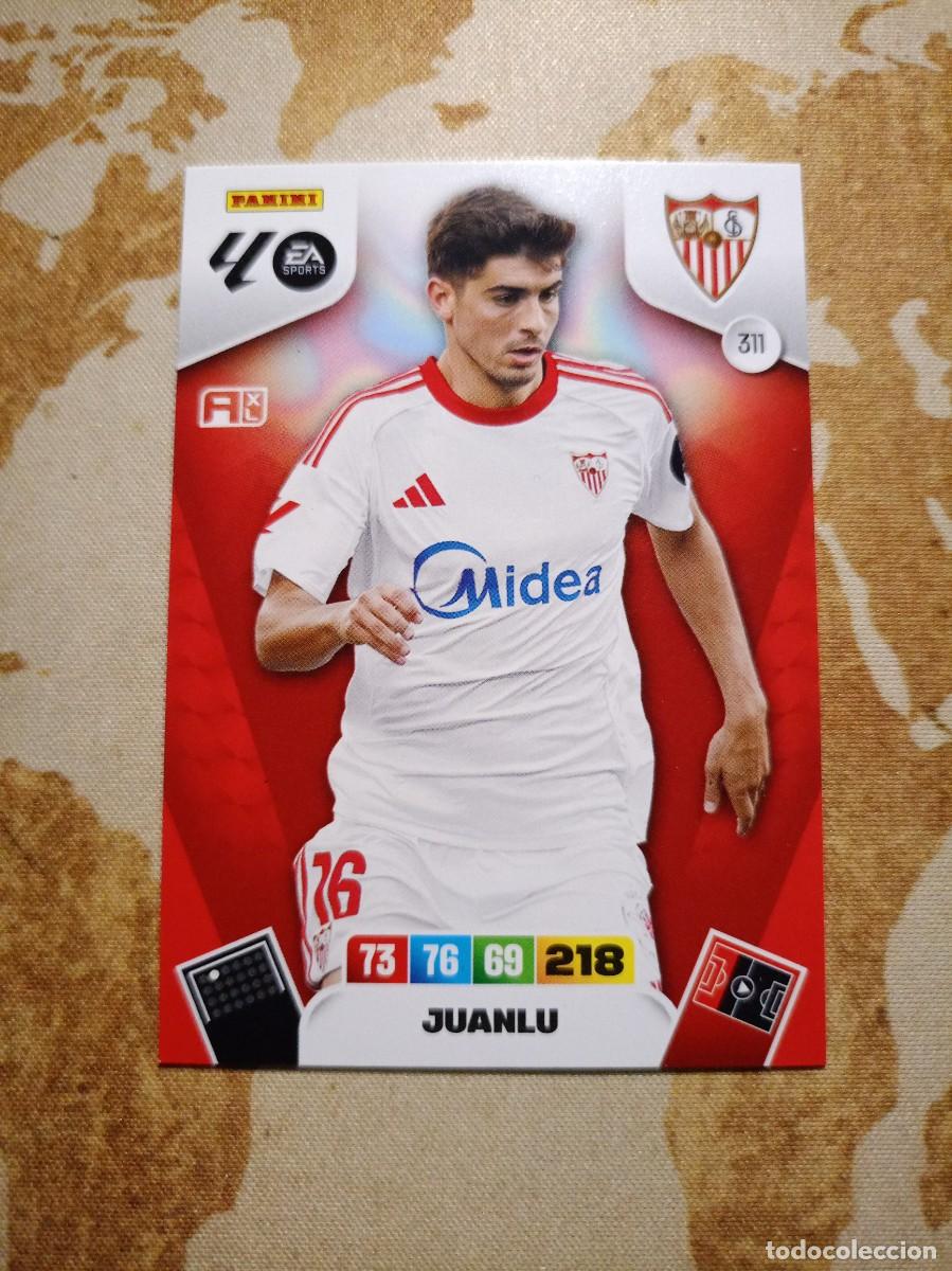 Trading cards: Sevilla 311 JUANLU Adrenalyn 2025-26