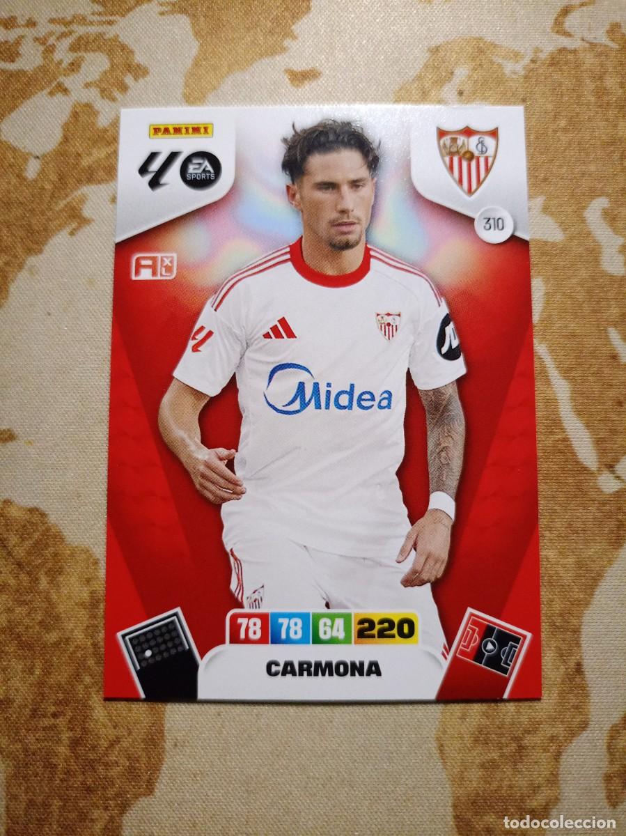 Trading cards: Sevilla 310 CARMONA Adrenalyn 2025-26