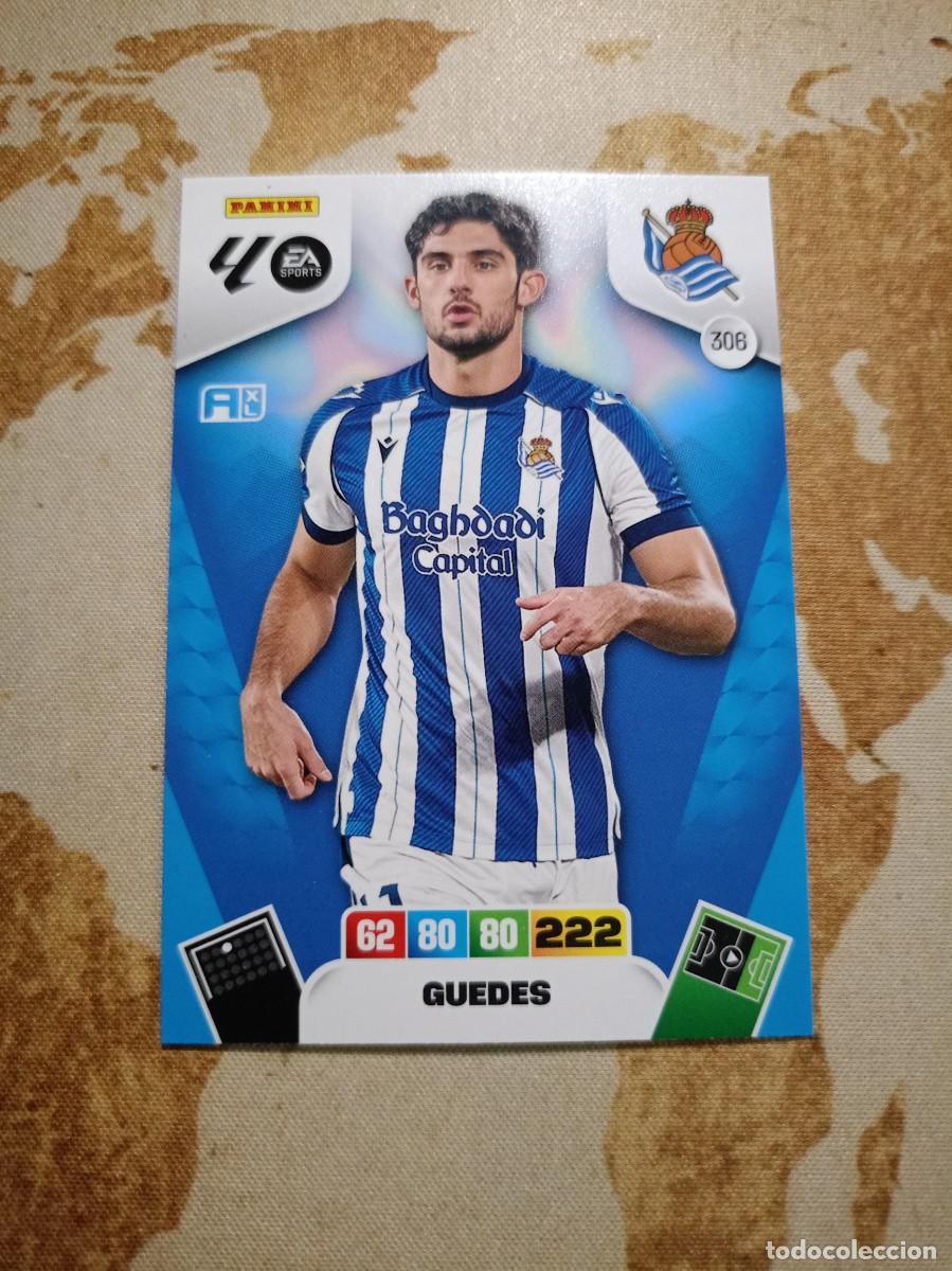 Trading cards: Real Sociedad 306 GUEDES Adrenalyn 2025-26