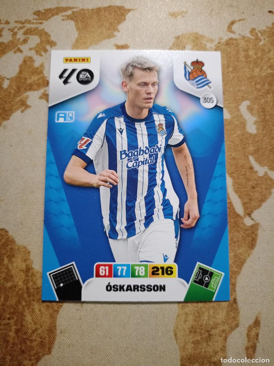 Trading cards: Real Sociedad 305 &Oacute;SKARSSON Adrenalyn 2025-26