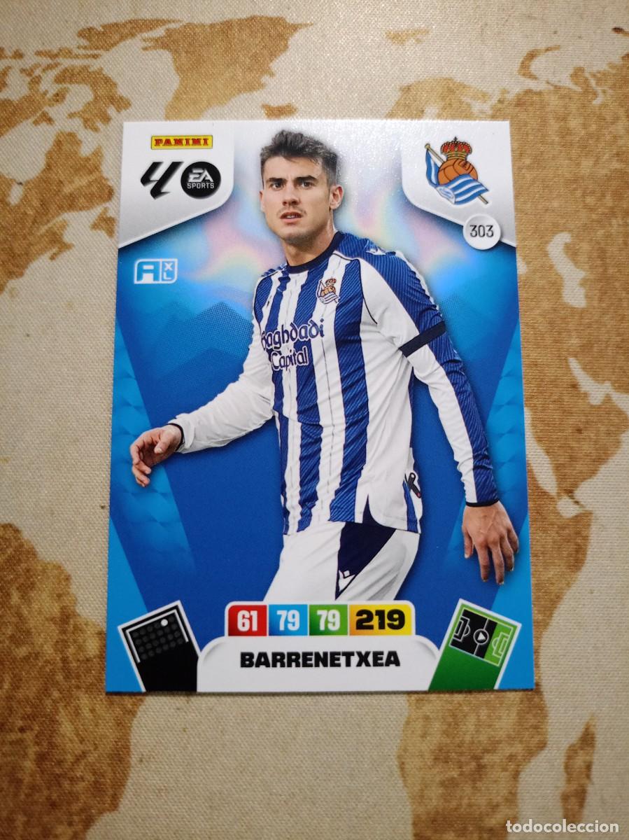 Trading cards: Real Sociedad 303 BARRENETXEA Adrenalyn 2025-26