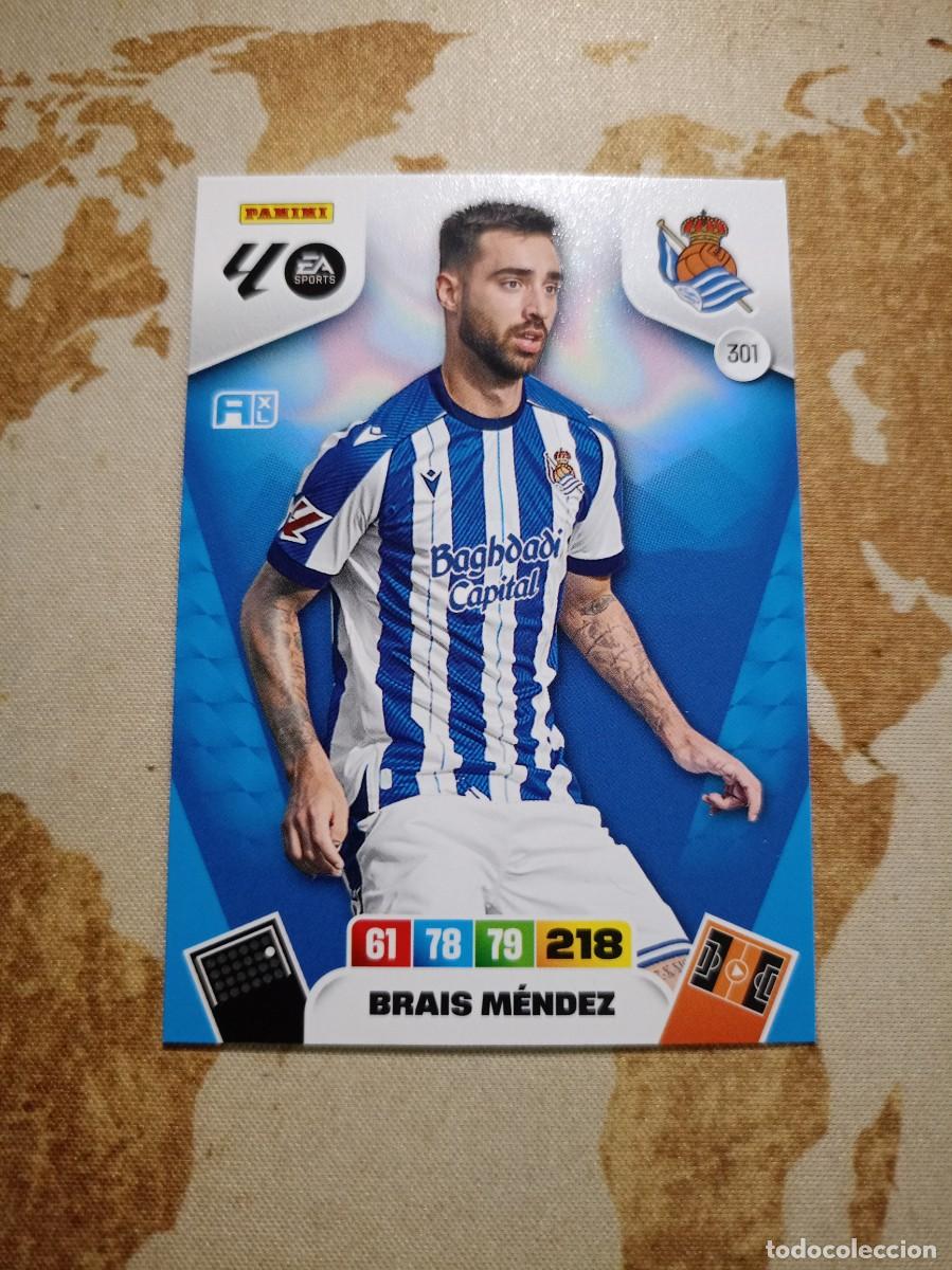 Trading cards: Real Sociedad 301 BRAIS M&Eacute;NDEZ Adrenalyn 2025-26