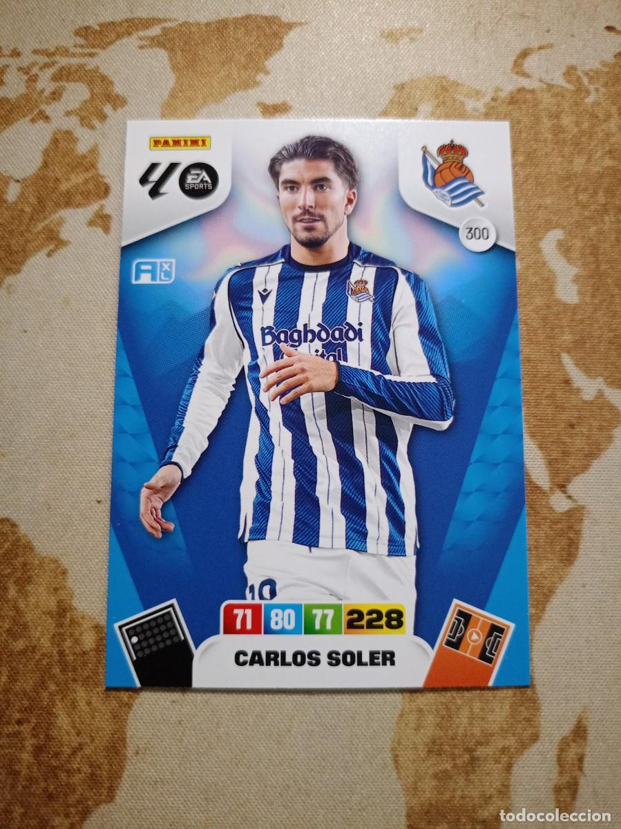 Trading cards: Real Sociedad 300 CARLOS SOLER Adrenalyn 2025-26