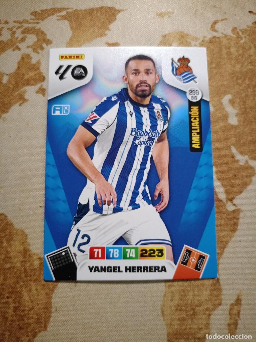 Trading cards: Real Sociedad 299 bis YANGEL HERRERA Adrenalyn 2025-26