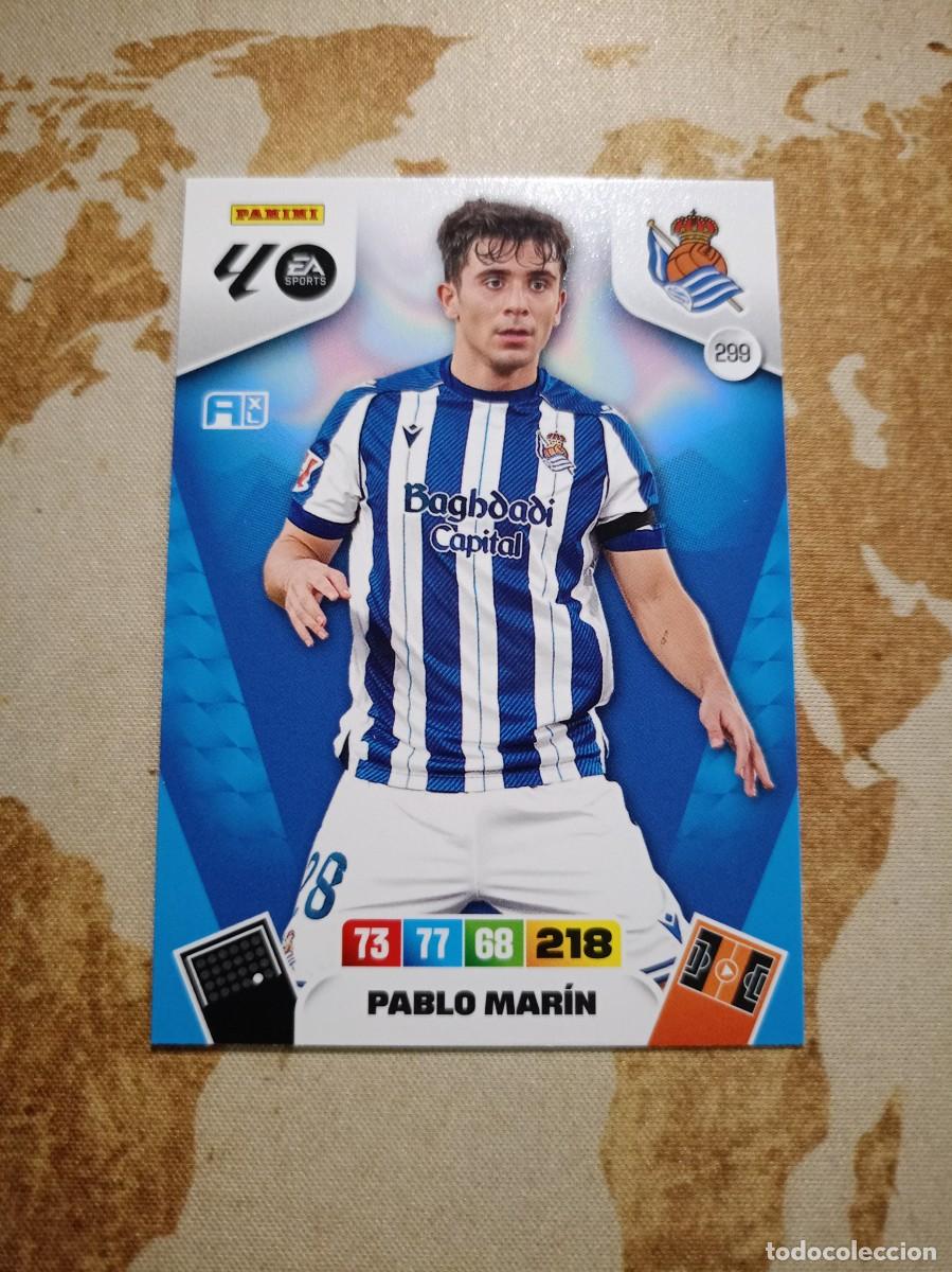 Trading cards: Real Sociedad 299 PABLO MAR&Iacute;N Adrenalyn 2025-26