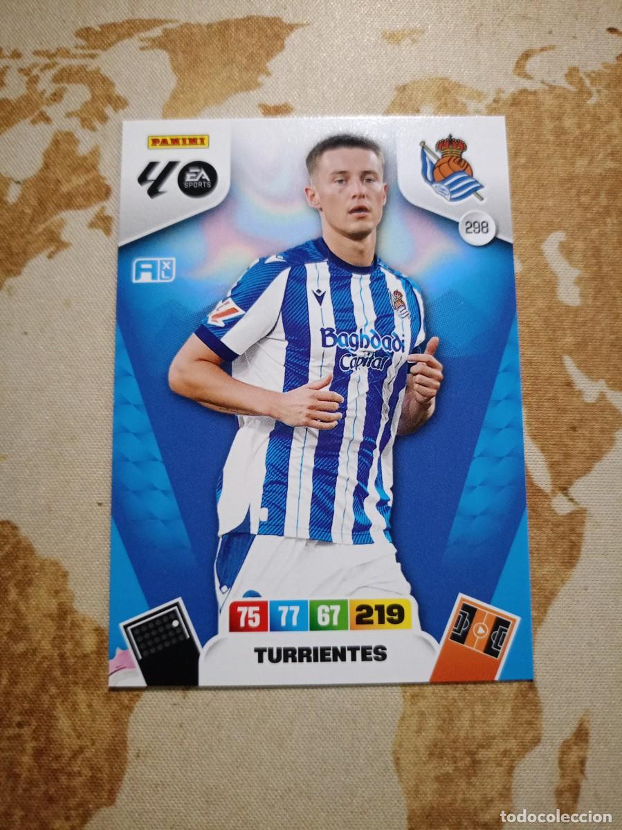 Trading cards: Real Sociedad 298 TURRIENTES Adrenalyn 2025-26