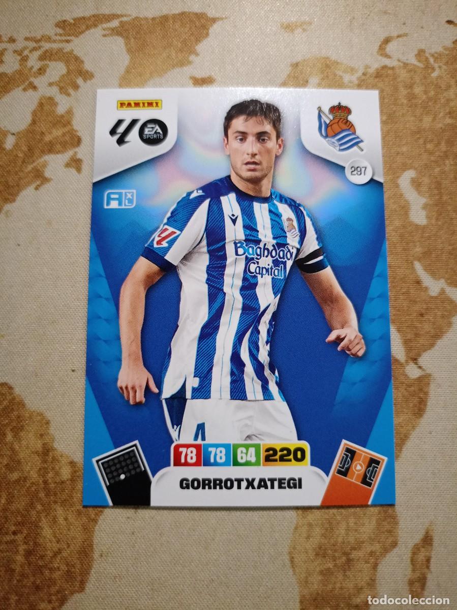 Trading cards: Real Sociedad 297 GORROTXATEGI Adrenalyn 2025-26