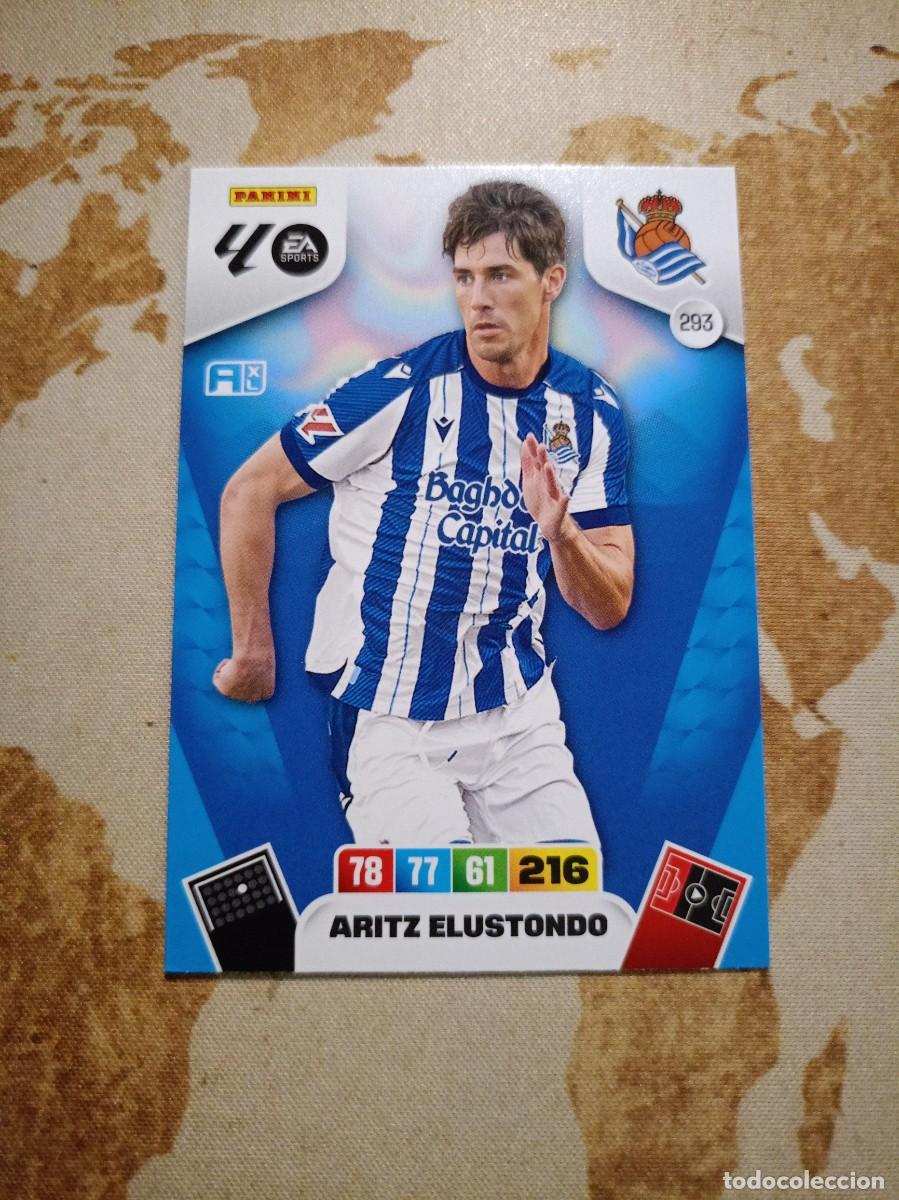 Trading cards: Real Sociedad 293 ARITZ ELUSTONDO Adrenalyn 2025-26