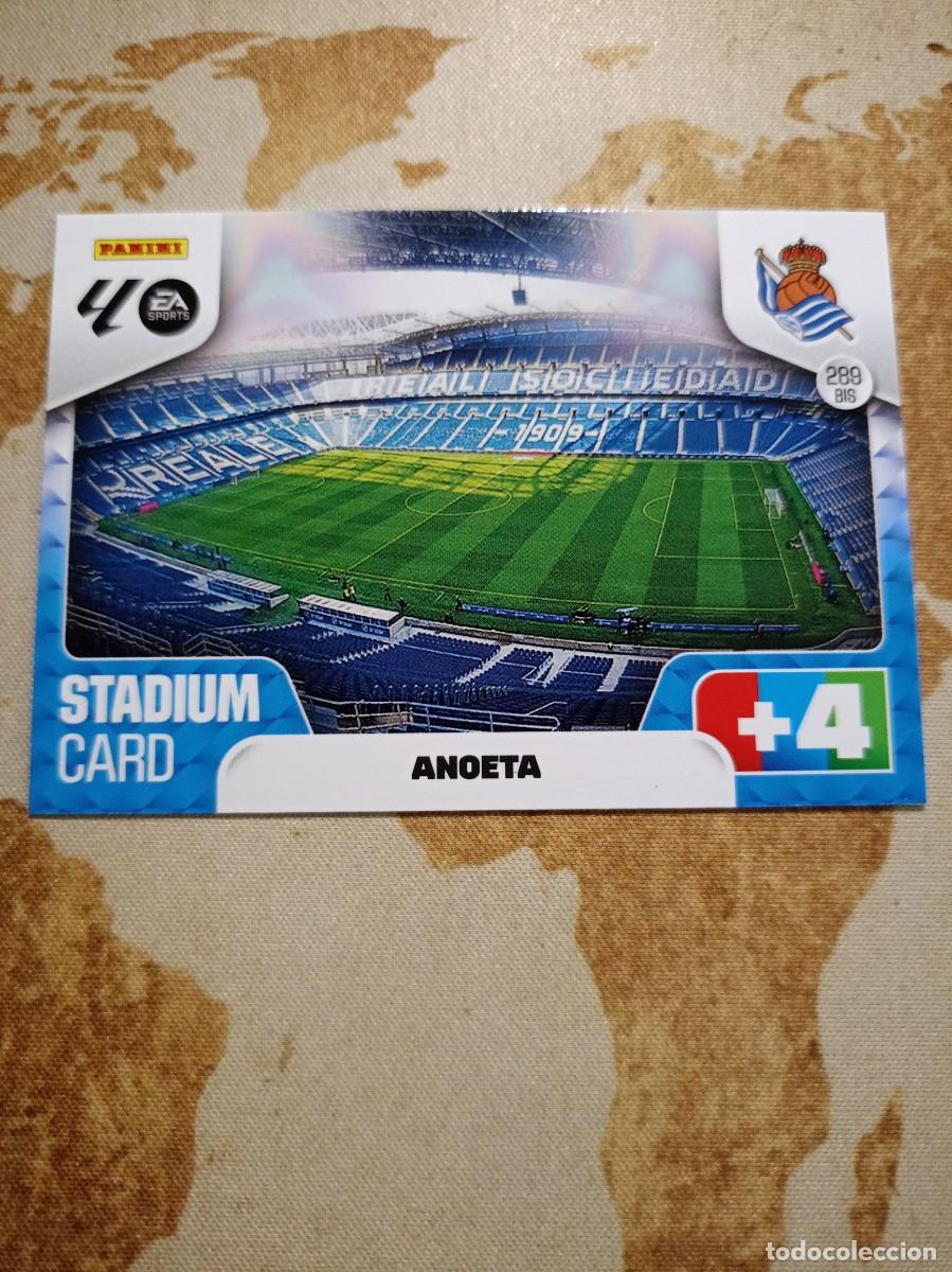 Trading cards: Real Sociedad 289 bis ESTADIO ANOETA Adrenalyn 2025-26