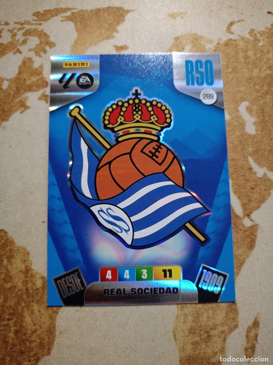 Trading cards: Real Sociedad 289 ESCUDO Adrenalyn 2025-26
