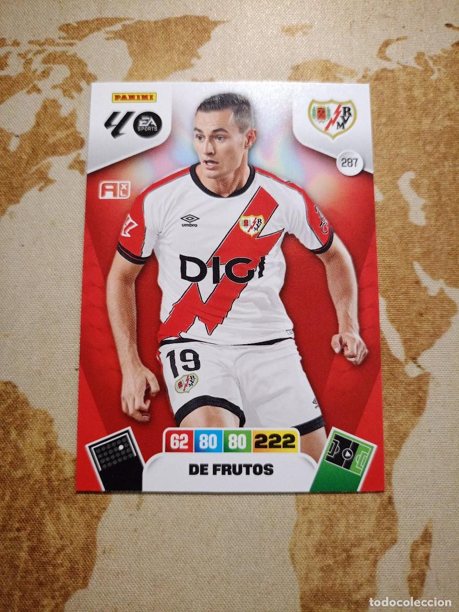 Trading cards: Rayo Vallecano 287 DE FRUTOS Adrenalyn 2025-26