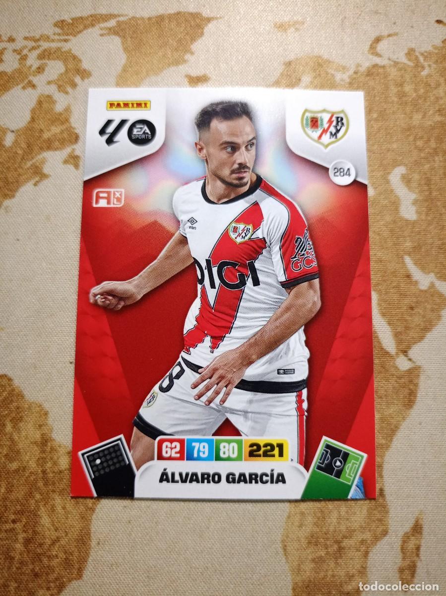Trading cards: Rayo Vallecano 284 &Aacute;LVARO GARC&Iacute;A Adrenalyn 2025-26