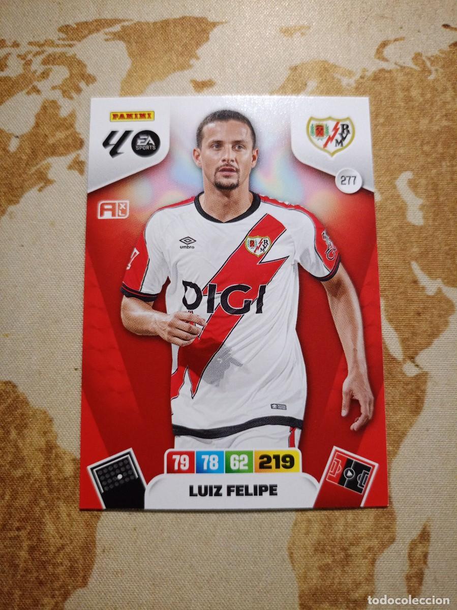 Trading cards: Rayo Vallecano 277 LUIZ FELIPE Adrenalyn 2025-26