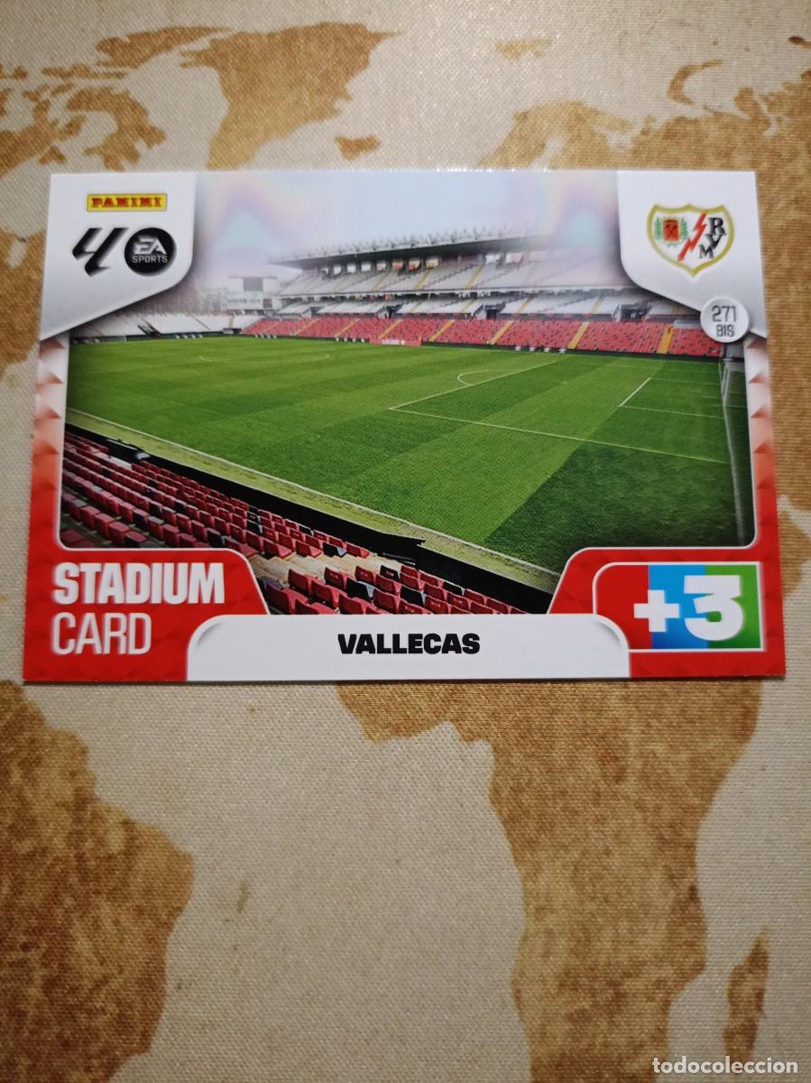 Trading cards: Rayo Vallecano 271 bis ESTADIO VALLECAS Adrenalyn 2025-26