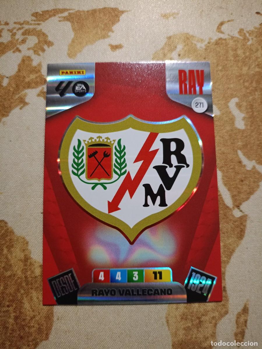 Trading cards: Rayo Vallecano 271 ESCUDO Adrenalyn 2025-26