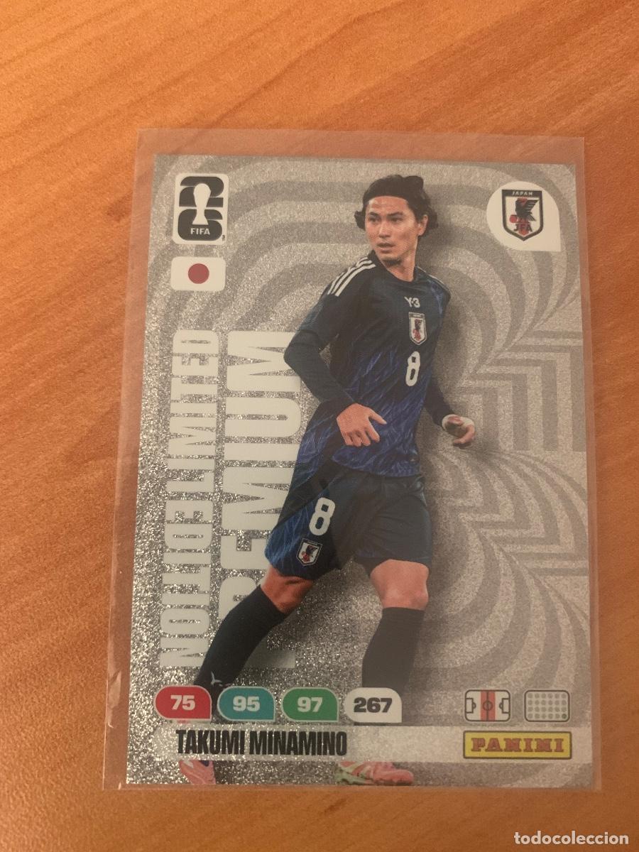 Trading cards: MINAMINO EDICI&Oacute;N LIMITADA PREMIUM ADRENALYN XL MUNDIAL 2026