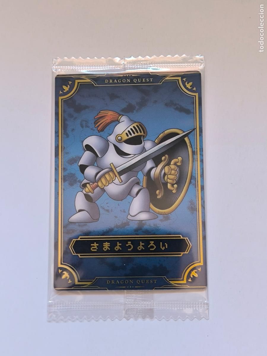 Trading cards: DRAGON QUEST WAFER - THE LOTO TRILOGY - N&ordm; 27 - CARD / JAPON / NUEVA PRECINTADA (K7A1)