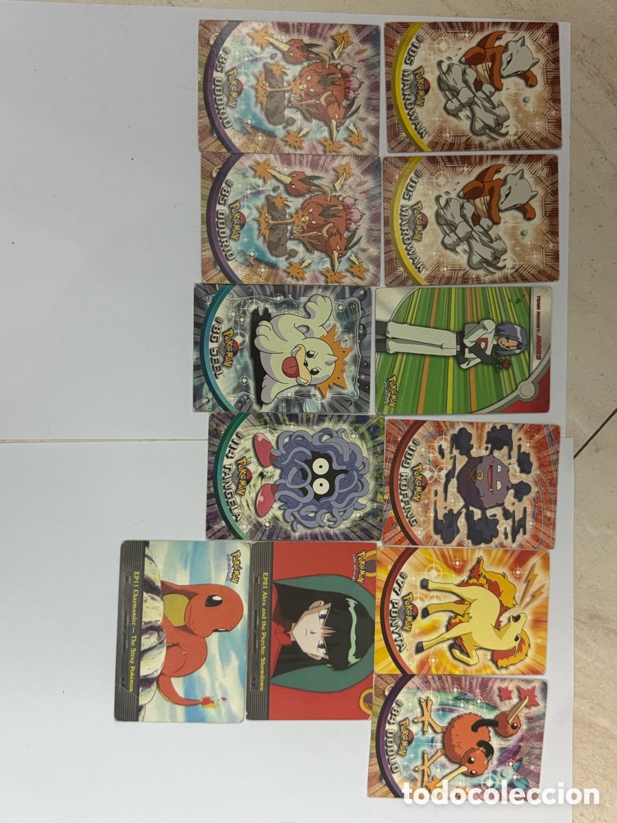 Trading cards: Lote 13 cartas Pok&eacute;mon Topps originales | Advanced Challenge