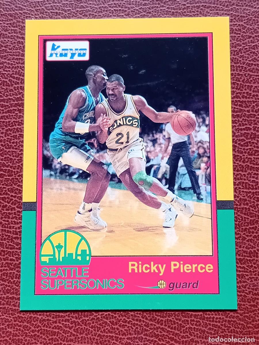 Trading cards: Card 9 Ricky Pierce Kayo Cards Seattle Supersonics 1990-1991