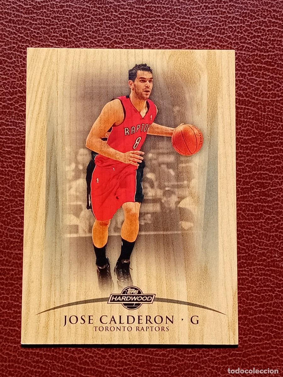 Trading cards: Card 42 Jos&eacute; Manuel Calder&oacute;n Topps Hardwood 2008-2009 numerada a 299