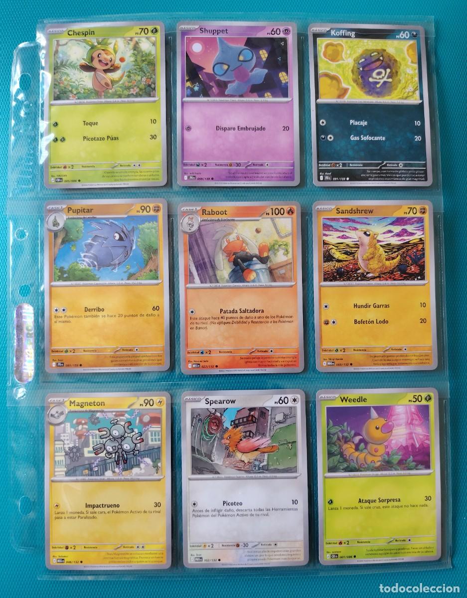 Trading cards: LOTE DE 9 CARTAS POKEMON - BASICO - FASE 1 - NUEVAS - ORIGINALES - ESPA&Ntilde;OL