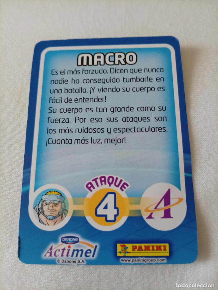 Trading cards: carta macro equipo actimel - Foto 2