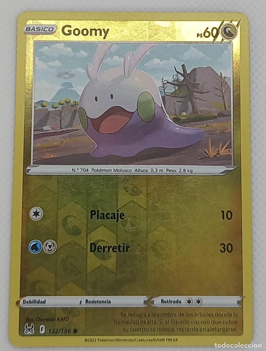 Trading cards: Carta Pok&eacute;mon - Goomy 132/196 Reverse Holo - Origen Perdido - 2022
