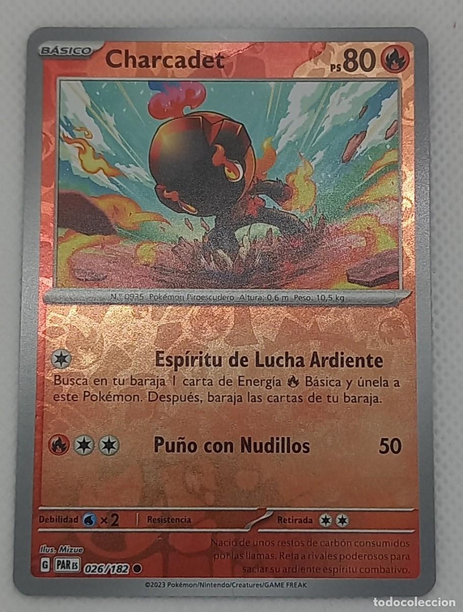 Trading cards: Carta Pok&eacute;mon - Charcadet 026/182 Reverse Holo - Brecha Paradoja - 2023
