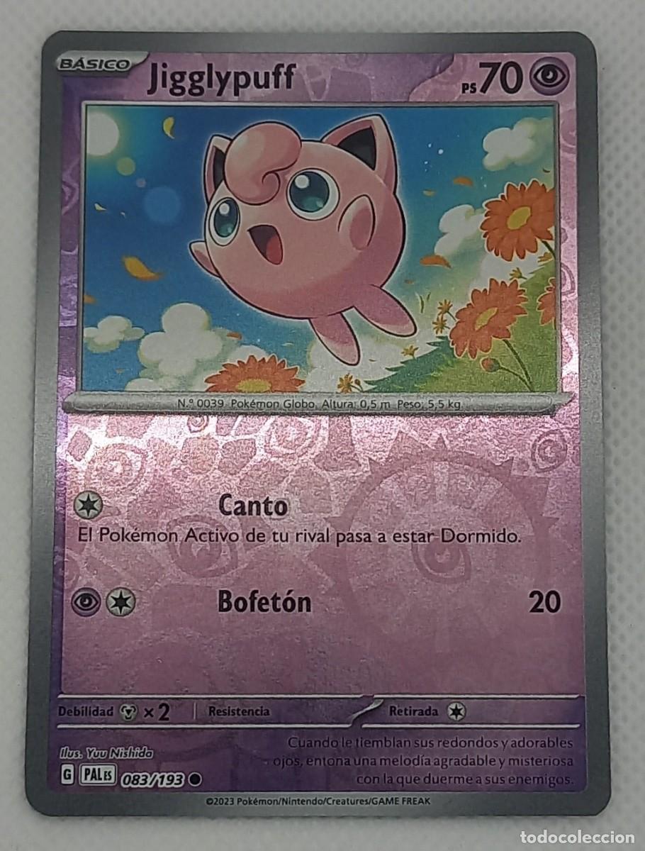Trading cards: Carta Pok&eacute;mon - Jigglypuff 083/193 Reverse Holo - Evoluciones en Paldea - 2023