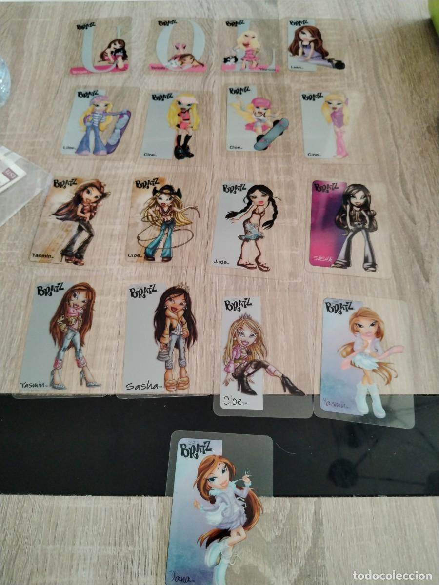 Trading cards: Bratz lamincards- lotes de 17 tarjetas diferentes nuevas